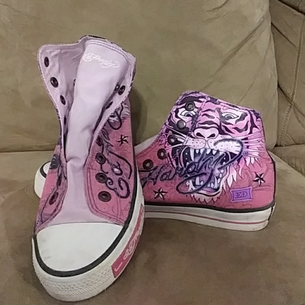 Ed Hardy Slip On Sneakers